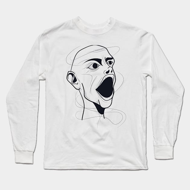 SHOUT Long Sleeve T-Shirt by Signo D